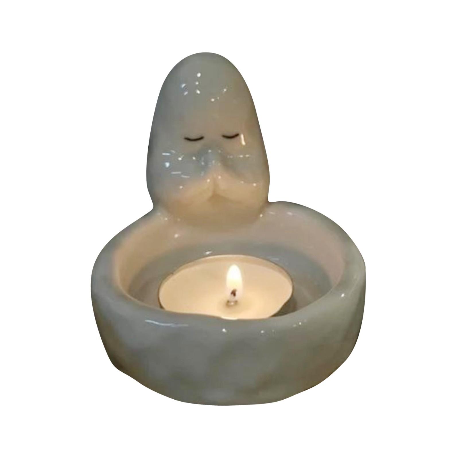 

Подсвечник для ароматерапии с привидениями Подсвечник для привидения на Хэллоуин Украшение дома Реквизит для оформления места проведения мероприятия One Size