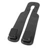 Car Headrest Hook Strong Load Bearing Capacity Multifunction Seat Back Double Hook for Handbags Bags Purses Black