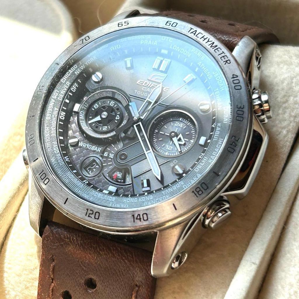 Used CASIO Edifice Men's Watch Seiko Citizen Orient Lovers!