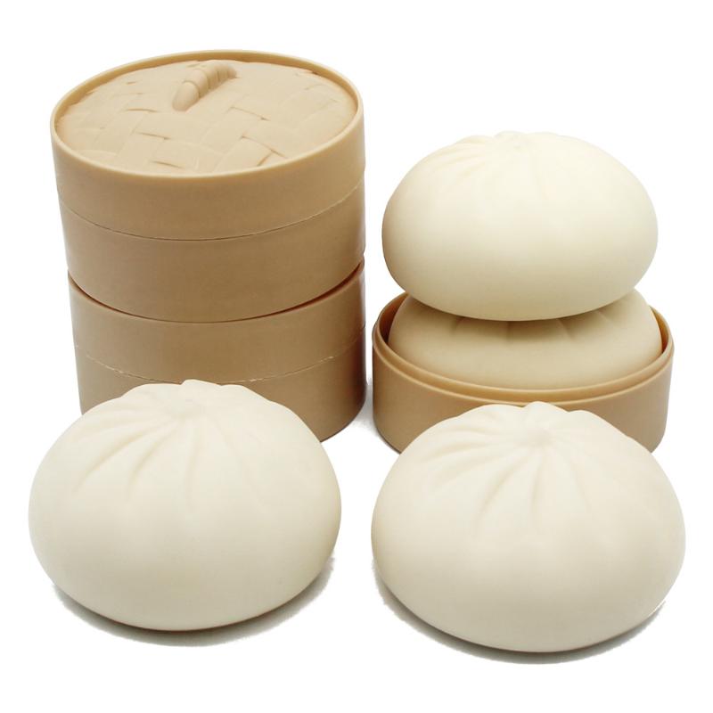 1 Zestaw Kulek Ciasta Unikalne Dekoracje Domowe Prezenty Kolorowe Ciastka Squishy Piłeczki Antystresowe Wielokrotnego Użytku Niskie Odbicie Zabawki Dekompresyjne