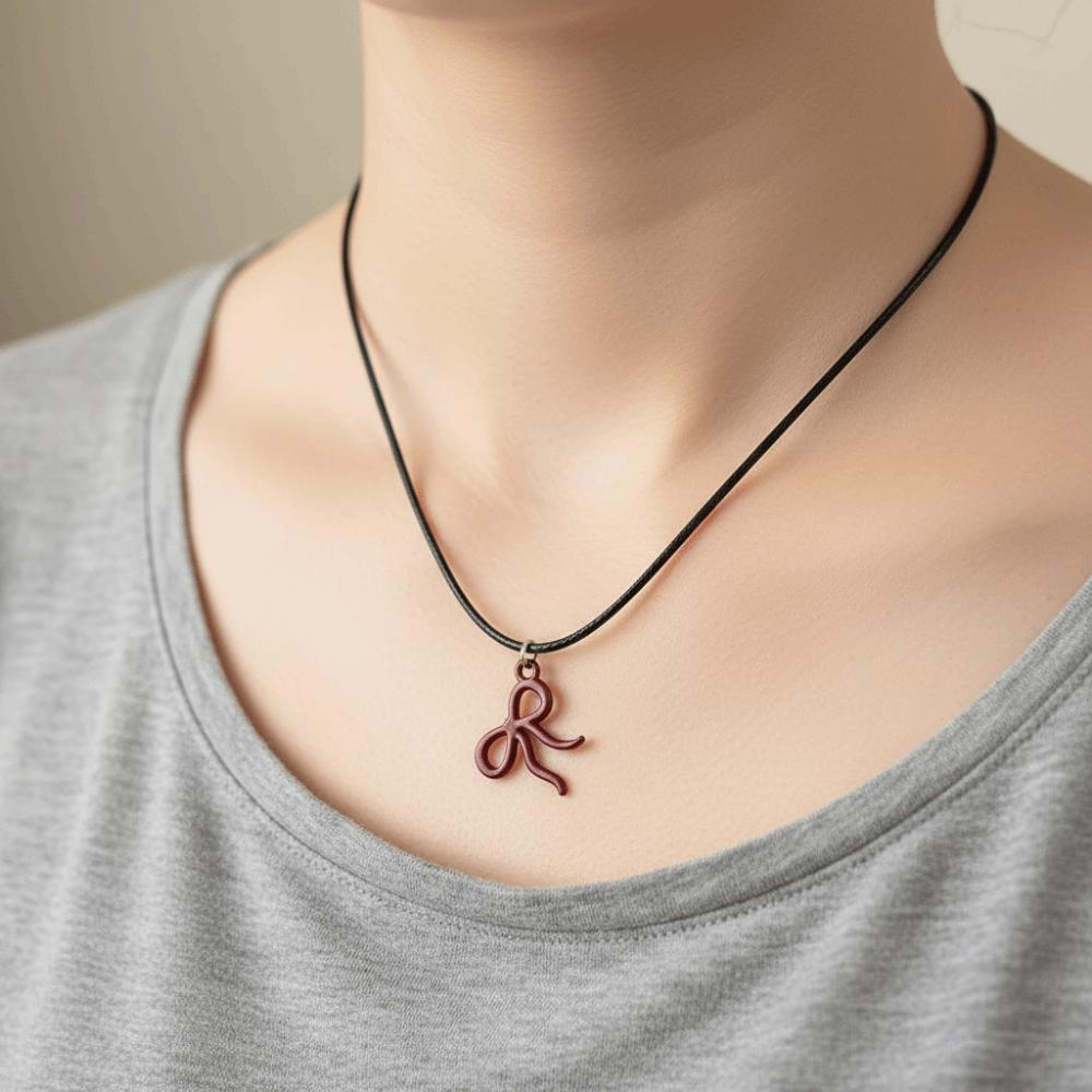 Cool Bowknot Pendant Necklace Sweet Clavicle Chain Creative Leather Rope Necklace  Y2K Party