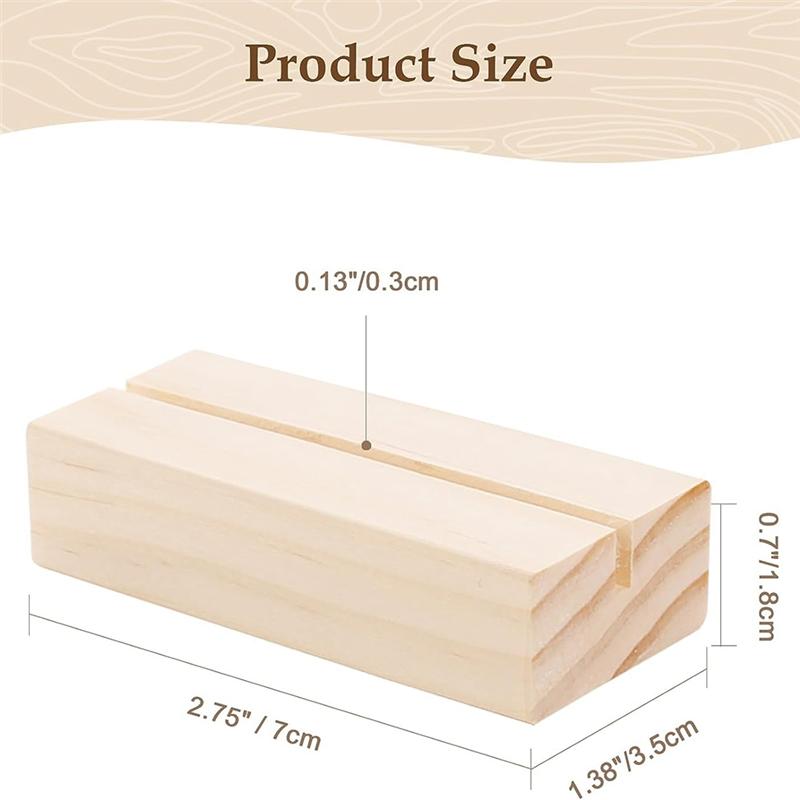 M-Modern-10 Packs 10 Inch Metal Floral Hoop Centerpiece With 10 Packs Wood Place Card Holders, Gold Hoop Centerpieces For Table