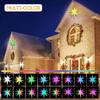 Christmas Star Light Bluetooth-Compatible 25/40/50/60CM Christmas Tree Topper Star Shiny Light APP Remote Control Color Changing