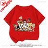 The Loud Houses Double Sides Printed T Shirt Summer Short Sleeved Cartoon Comedy Oversized Vintage Unisex Clothes Ropa De Mujer
