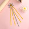 Girls Princess Crown Headband Bow Hair Accessories Snowflake Ribbon Magic Wand Set for Kids Birthday Party Dress Up