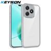 KEYSION Transparent Phone Case for HONOR X5d Plus Soft Silicone+PC HD Clear Shockproof Phone Back Cover for Huawei Honor X5c Plus