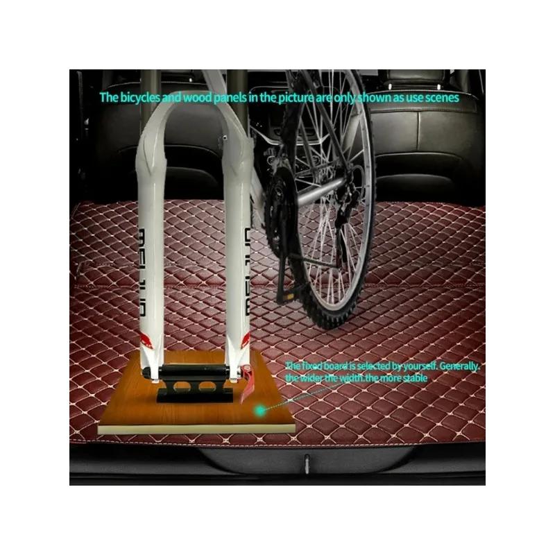 Fahrradzubehör Festmontage Autogepäckträger Volle Standardunterstützung QR Steckachse Boost Gabelständer MTB Rennrad Dachträger LKW Fahrradständer