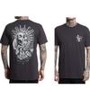 Presence Premium Tattoo Art Fashion Street Trend Casual TShirt Mens and Womens Luxury Brand Top