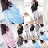 Cozy Women Sweat Sweatshirt Baggy Jumper Plain Pullover Tops Sweater Ladies Oversized