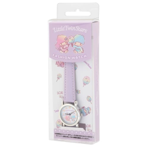 Sanrio J-Axis Little Twin Stars Watch CR2A0002-TS Girls' Purple