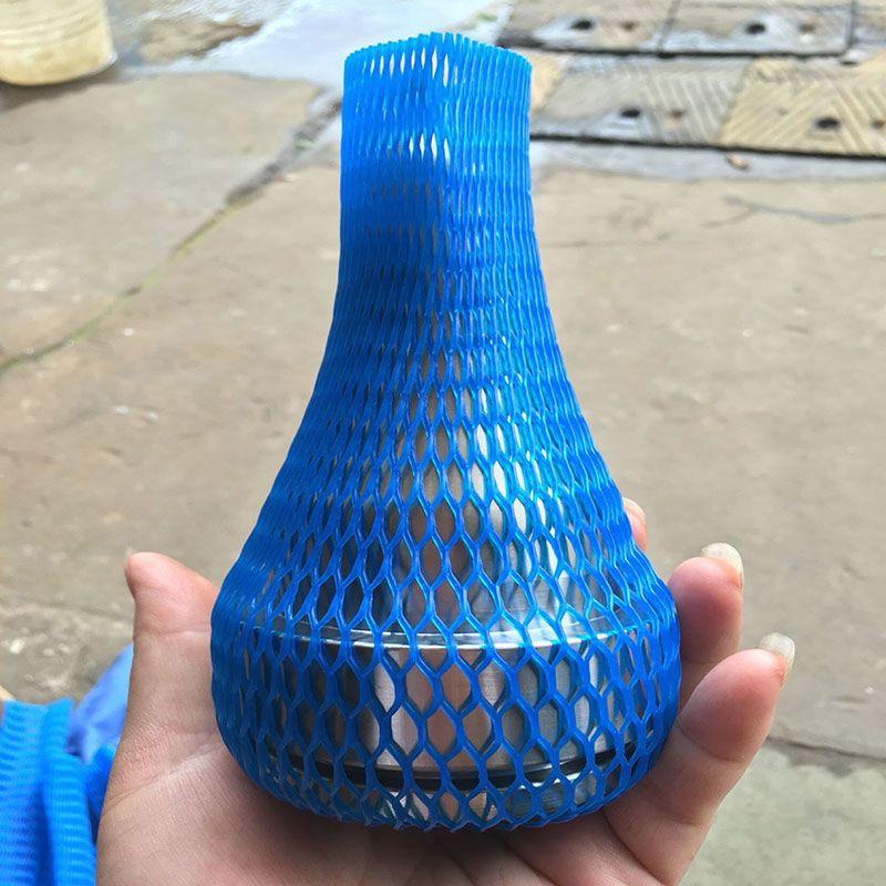 Plastic Protective Net Cover Thread Protector Workpiece Protection Net Wear Resistant and Scratch Resistant Packaging Mesh Bag for Automotive Parts