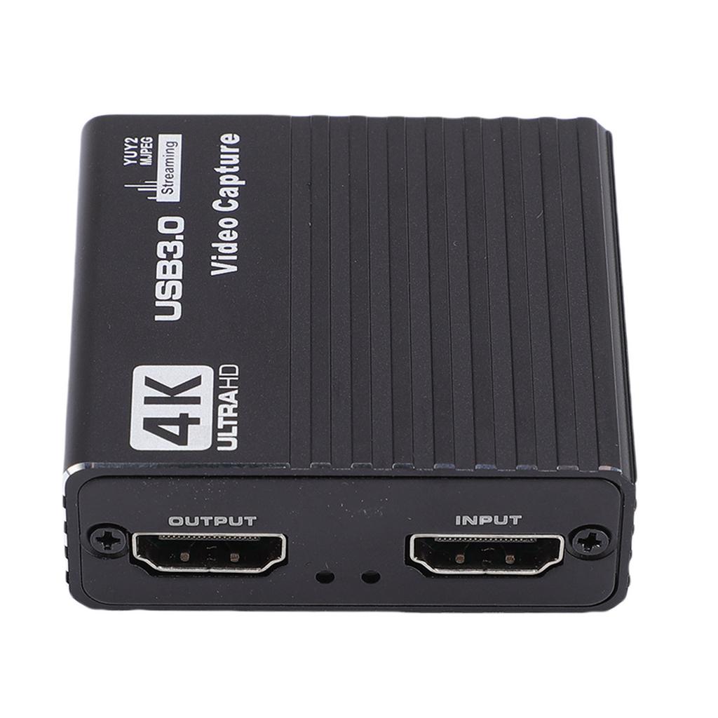 USB 3.0 Video Capture Card 4K 1080P 60FPS Game Video Capture Card Low Latency HD Multimedia Interface for Streaming