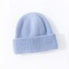 Winter New Style High-end Imitation Cashmere Warm Thickened Knitted Hat Fashionable Versatile Adult Hat