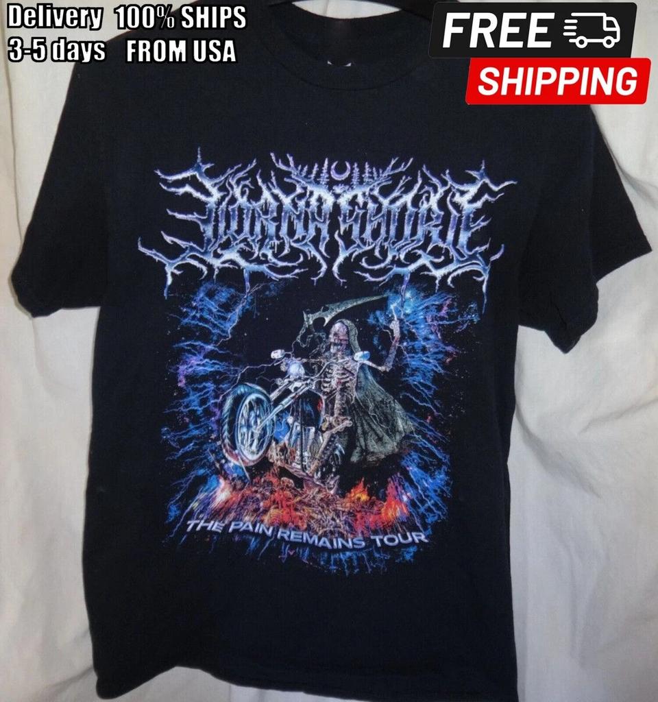 Lorna Shore The Pain Remains Tour T-shirt Black Unisex All Sizes S To 5Xl ZL188