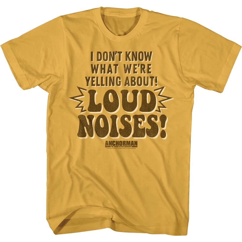 Anchorman Movie LOUD NOISES I Don t Know What We re Yelling About Men s T Shirt 3XL