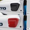 Red Car Charging Decor Cover Trim Frame Bezels For Jeep Wrangler JL JT + 4Xe