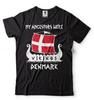 Vikings Denmark Heritage T-T-shirt Viking Ancestor Vikings Fan T-T-shirt Cool Gift