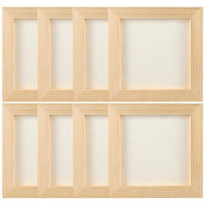 Clay Picture Frame Po Wood Diy Frames Blank Children Wooden For Kids Painting