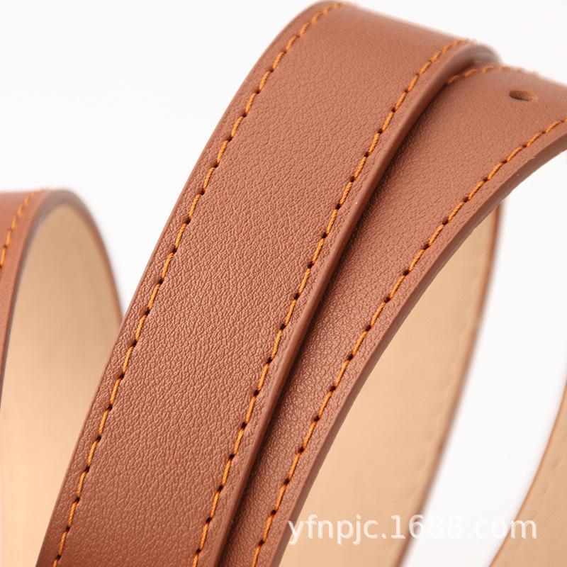 Women's Leather Belt Korean Style Fashion Waistband Simple Student Jeans Decor Belt for Ladies