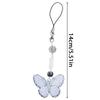 Cute Keychain Lanyard String Butterfly Bowknot Phone Chain Lanyard Y2K Bowknot