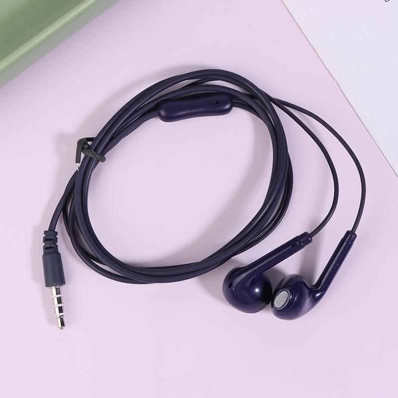 U19 Kopfhörer mit glatter Oberfläche, kabelgebunden, Super Bass, 3,5 mm, mit eingebautem Mikrofon, Freisprecheinrichtung, geräuschunterdrückende Ohrhörer, Musik-Headset