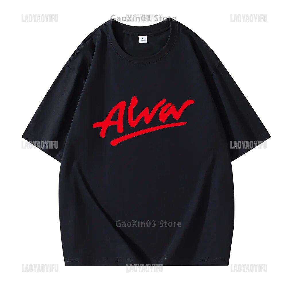 Vintage T Shirt Unisex Alva Print Tops Casual Fashion Letters Graphic T Shirts Summer Short-sleev O-neck Ropa Hombre Ropa Mujer