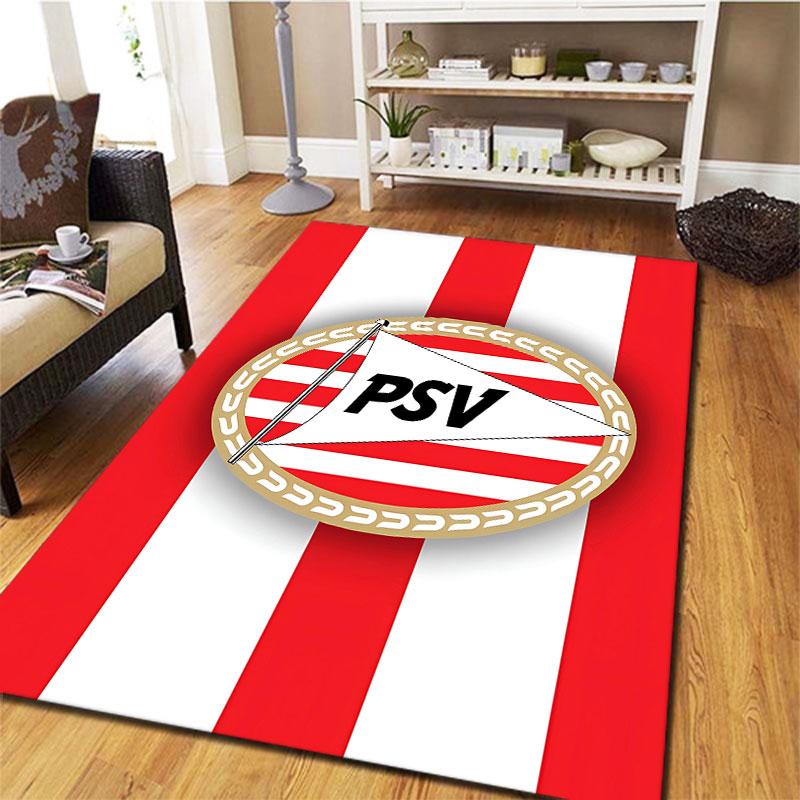 PSV Eindhoven Carpet Rug for Living Room Bedroom Home Sofa Decoration,Kids play Non-slip Floor Mat