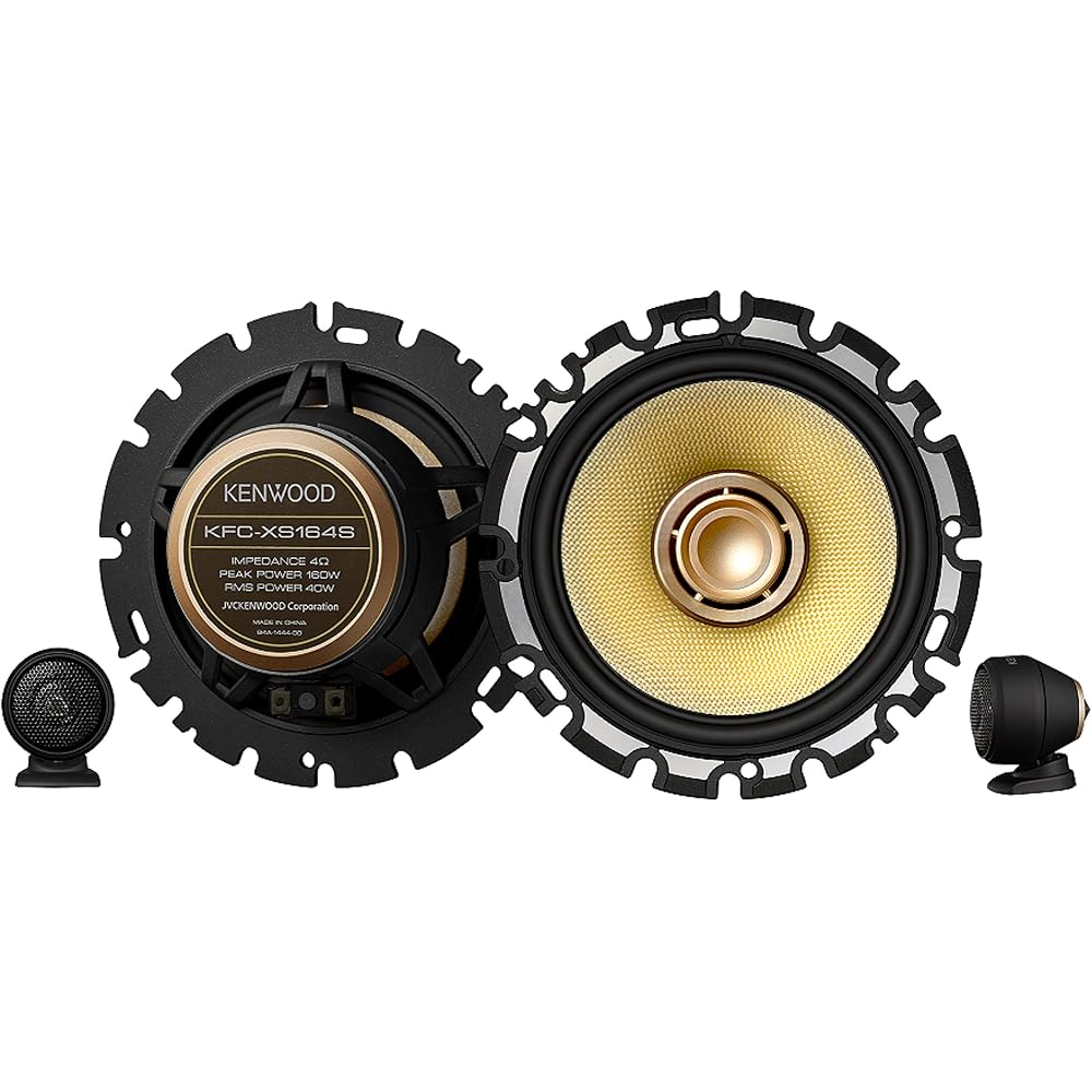 Kenwood KFC-XS164S 16cm 3-Way Custom Fit Speakers Tuned by Victor Studio