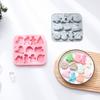 Christmas Theme Silicone Mold Cake Cupcake Chocolate Baking Fondant Mould