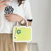 Delicate Soft Large Capacity Multi-compartment Shoulder Bag - Fashionable Hundreds of Simple Color Blocking Crossbody Bag / Handbag