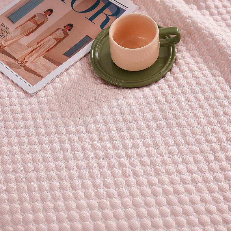 3D Bean Ice Silk Cool Massage Mat - Summer Bed Sheet & Skirt Style for Relaxation and Comfort