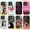 S-Sex And T-The C-City Phone Case For iPhone 16,15,14,13,12,17,Pro,MAX Black Matte Shockproof Cover