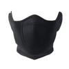 Winter-Sturmhaube aus Fleece, wärmende Motorrad-Gesichtsmaske, atmungsaktive Halb-Skimaske, Schal, Motorrad-Rad-, Fahrrad-Biker-Maske