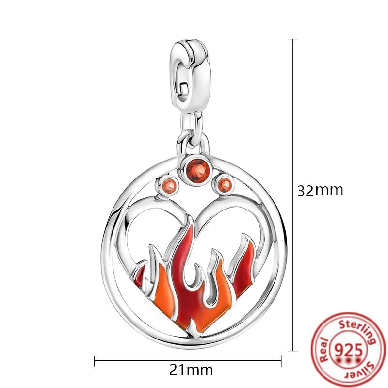 Me Ring S925 Sterling Silber Perle Runder Verbinder Charm Doppelarmreif Passend für Original Me Gliederkette Armband Schmuck