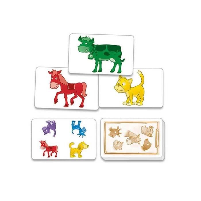 Jeu de société - GIGAMIC - Pippo - 5 couleurs - A partir de 4 ans - 15 min