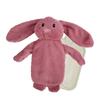 K Collection Bunny 3D 750ml Hot Water Bottle And Cover