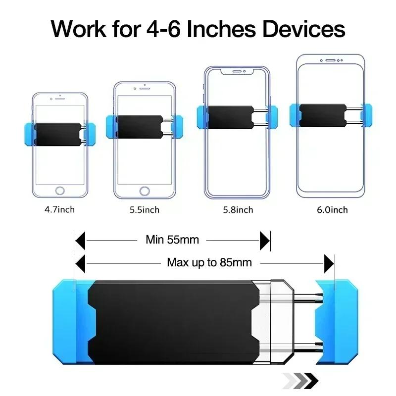 Supporto a Clip per Bocchetta d'Aria per Auto con Rotazione a 360° Supporto per Telefono Auto per iPhone Samsung Xiaomi Universale Supporto per Smartphone Navigazione GPS