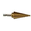 Precision Coated Step Cone Drill Bit 4 22mm Metal and Wood Cutting