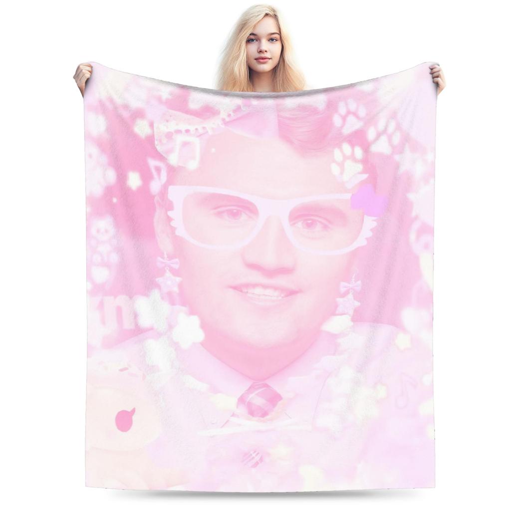 Charlie Kirk Funny Meme Blankets Ultra-Soft Flannel Healing Present Throw Blanket Plush Thin Quilt
