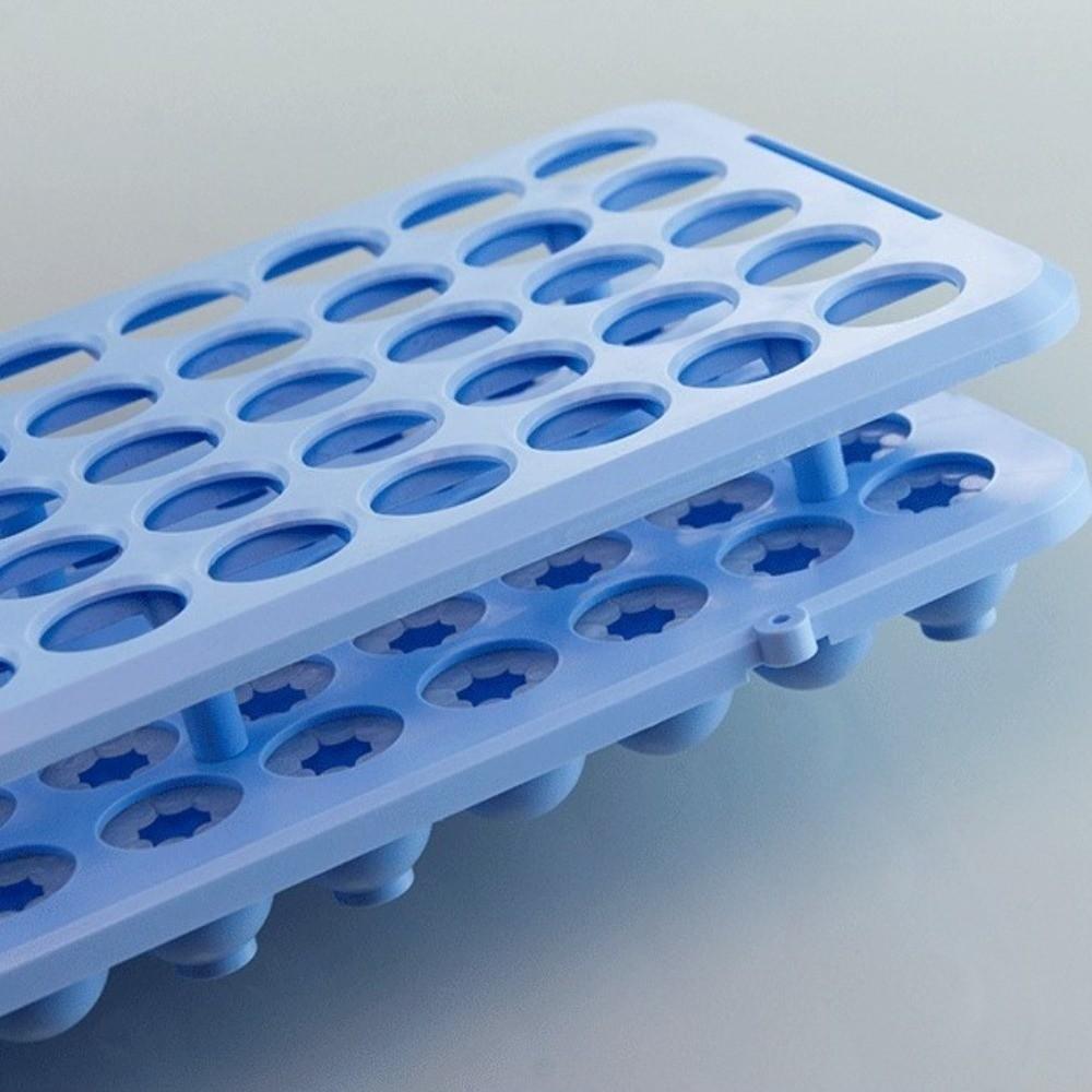 18mm Holes Test Tube Rack 50-Slot Sampling Tube Rack Centrifuge Tube Rack for 5mL 10mL 15mL Tubes