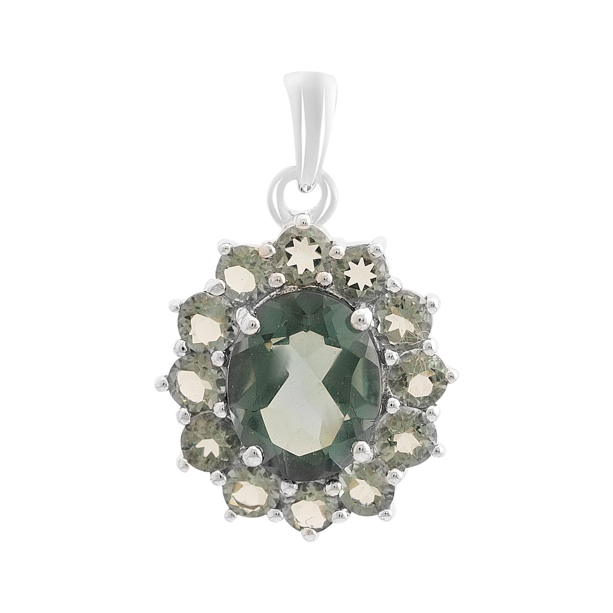 

Срібна підвіска з топазом Лондон Блю 3.762ct (2151784)