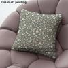 Vintage Floral Pillow Covers Pattern Cushion Cover Suitable for Sofa Bedroom Car Pillow Cover