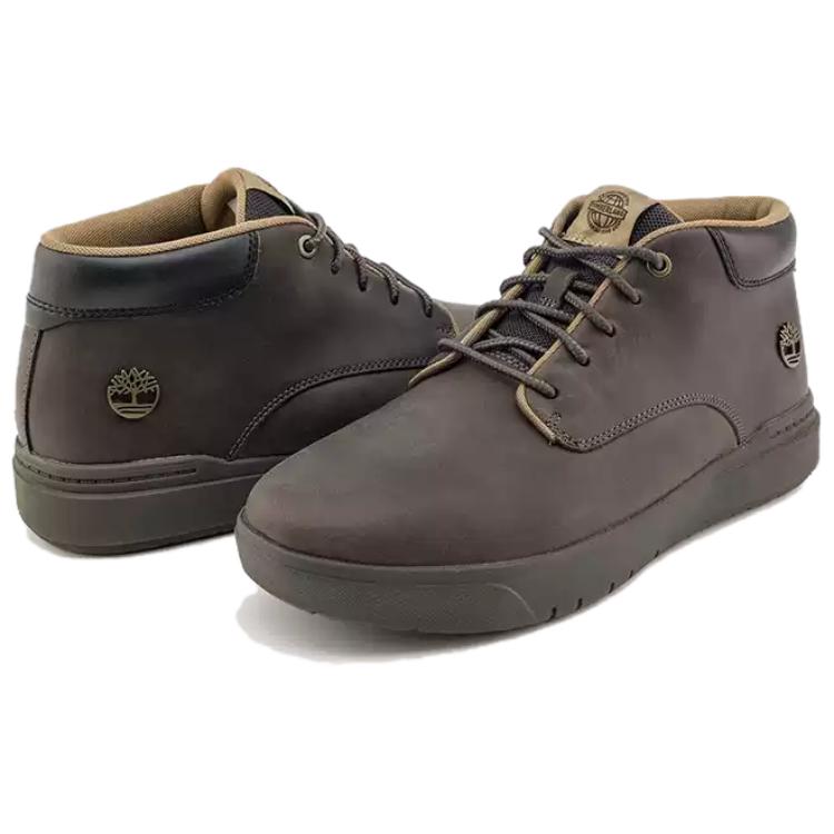 Timberland Comfortable Versatile Slip-Resistant Durable Mid-Top Sneakers Men Sneakers Medium-Gray A69M1-EL7