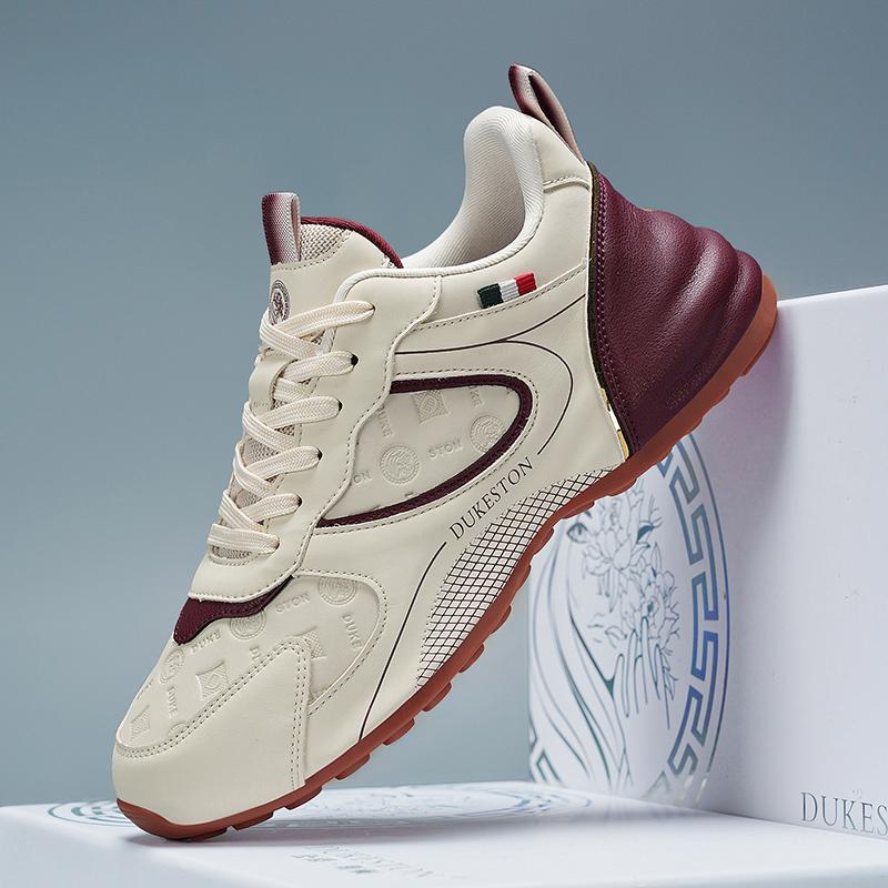 Fashion Sneakers Mens Dress Shoes Retro Male Leather Business Male Baroque Footwear Casual Outdoor Mens Oxford Footwear