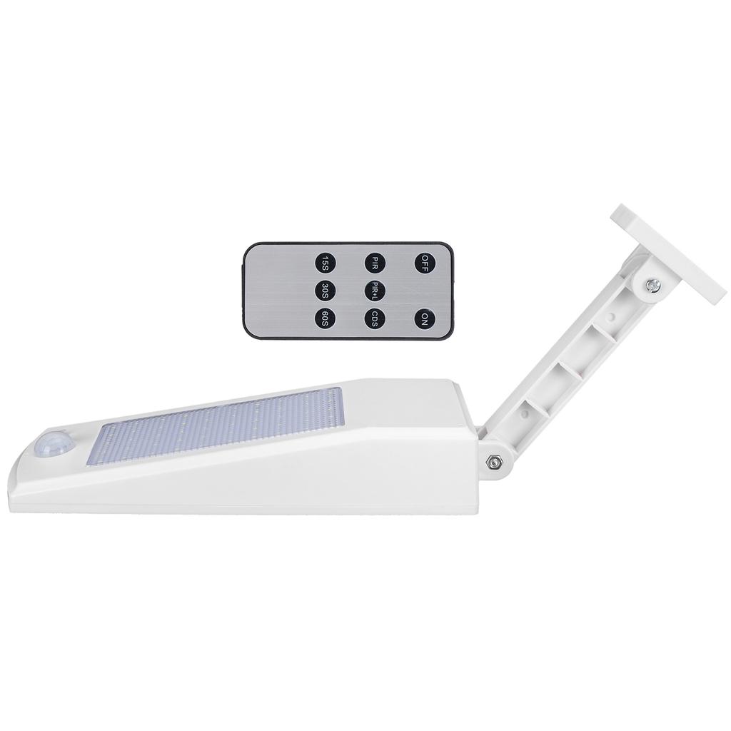 LED Solar Light Induction Wall Lamp White Shell White Light Courtyard Outdoor Lighting Supplies