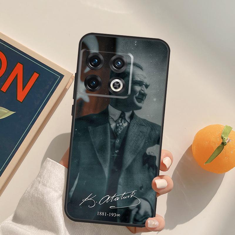 Turkey Mustafa Kemal Ataturk Case For OnePlus 15 13 12 11 13R 12R 10T 8T 13T OnePlus Nord 5 CE 3 2 4 Lite N20 N30 Cover