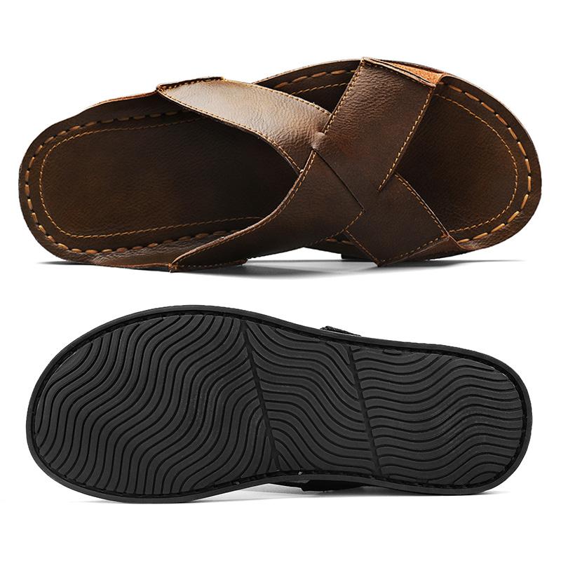 Men's Slippers Sandals Beach Indoor Outdoor Flip Flops Plus Size Men's Shoes Sandals Loafers Flat Shoes Men Flip Flop Slippers
