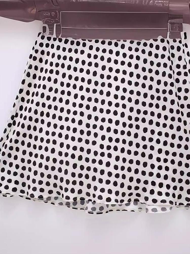 Dot Printed Sling Long Dress Women V-neck Sleeveless Backless 3D Flower Female Summer Party Holiday Lady Robe