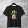 Feed Me Venus Flytrap Carnivorous Plant Funny Graphic Tee Cotton Round Neck Casual TShirt for Unisex