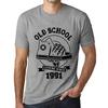 Pánské vintage tričko s grafikou Tričko Old School All Star od roku 1991 Gray Marl